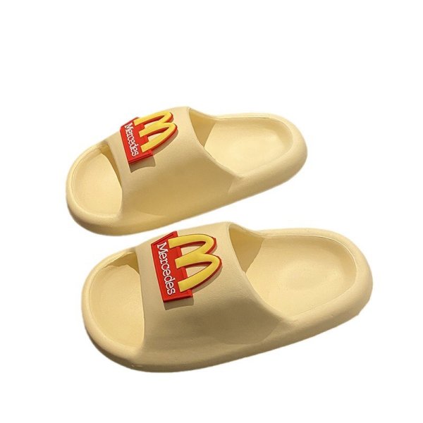 画像1: 24 Unisex M Logo ×  Mercedes Logo Sandal Slide　ユニセックス　男女兼用　サンダル　スリッポン　スライド　幅広いサイズ (1)