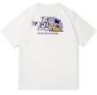 画像1: Unisex North Graphic Graffiti Paint short-sleeved T-shirt　男女兼用　ユニセックス　ノースグラフィック落書きプリント　Tシャツ (1)