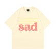 画像2: Unisex Big sad Logo Round Neck Design Tee T Shirt　男女兼用　ユニセックス　ビッグ　sad  ロゴ　デザイン　Tシャツ (2)