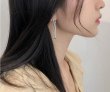 画像5: Unisex Unbalanced Chain Earrings　男女兼用アンバランスピアスイアリング (5)