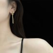 画像3: Unisex Unbalanced Chain Earrings　男女兼用アンバランスピアスイアリング (3)