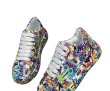 画像2: 24 Unisex Multi Color Design Shoes Sneaker High Sole Elevated ユニセックス  厚底 ハイソール シューズ サイズ36~43 (2)