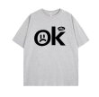 画像3: UnisexOK smile logo print short-sleeved T-shirt　男女兼用 ユニセックス OKスマイルロゴプリント　Tシャツ (3)