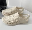 画像4:  Unisex Velcro Seaside Beach Casual Fashion Breathable Clock Sandal 　ユニセックス　男女兼用　ベルクロシーサイドクロックビーチサンダル　スリッパ (4)