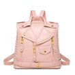 画像3: Unisex PU Leather Riders Backpack Bag　ユニセックス　男女兼用　ライダース型　PUレザー　バッグ　バックパック　リュックサック (3)