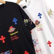 画像3: Unisex Cross Multi Color Design Tee T Shirt ユニセックス　男女兼用　クロス　マルチ　カラー　Tシャツ (3)