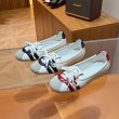 画像6: Women’s Leather French Gentle Flat Ballet Sneakers shoes 　 レザーフラットフレンチバレーシューズパンプススリッポンスニーカー (6)