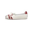 画像2: Women’s Leather French Gentle Flat Ballet Sneakers shoes 　 レザーフラットフレンチバレーシューズパンプススリッポンスニーカー (2)