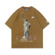 画像2: Unisex Statue Of Liberty Design Tee T Shirt ユニセックス　男女兼用　自由の女神　デザイン　Tシャツ (2)