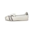 画像3: Women’s Leather French Gentle Flat Ballet Sneakers shoes 　 レザーフラットフレンチバレーシューズパンプススリッポンスニーカー (3)