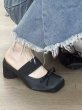 画像9: Women’s Apple Tumuler Drag Half Pumps Mules Shoes  　 レザーアップルトゥミュラードラッグハーフパンプスミュール (9)