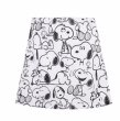 画像1: 24 New Women's Snoopy comic cartoon printed mini skirt スヌーピー グラフィックペイント ミニスカート (1)