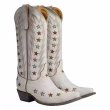 画像2: Women's unisex pointed toe western cowboy boots  ユニセックス男女兼用レザーポインテッドトゥウエスタンカウボーイブーツ (2)