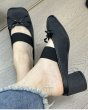 画像3: Women’s Apple Tumuler Drag Half Pumps Mules Shoes  　 レザーアップルトゥミュラードラッグハーフパンプスミュール (3)