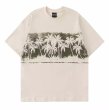 画像1: Unisex Palm tree print oversized short sleeve T-shirt Palm tree 　男女兼用 ユニセックス パームツリープリントオーバーサイズ　Tシャツ (1)