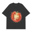 画像4: Unisex Sliced ​​tomato print short sleeve T-shirt  　男女兼用 ユニセックス 輪切りトマトプリントオーバーサイズ　Tシャツ (4)