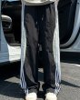 画像5: Unisex Ice Silk Skateboard 3 Line Pants  ユニセックス 男女兼用 アイスシルクスケートボードスケボー3本ラインパンツルーズ　パンツ (5)