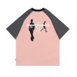 画像3: Unisex Character letter print short sleeve T-shirt　男女兼用 ユニセックス キャラクターレタープリント　Tシャツ (3)