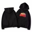 画像1: Unisex Melty Apple Print Hoodie　 男女兼用　ユニセックスメルティ―アップルりんごプリントスエットフーディーパーカー (1)