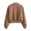 画像8: Women's The Cube The Cube Bon Quilted Bar Jacket　　キューブキルティングボンバージャケットコート (8)