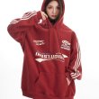 画像10: Unisex American logo three stripe hoodie　 男女兼用　ユニセックスアメリカンロゴスリーライン三本線ストライプパーカープリントスエットフーディーパーカー (10)