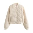 画像1: Women's The Cube The Cube Bon Quilted Bar Jacket　　キューブキルティングボンバージャケットコート (1)