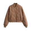 画像4: Women's The Cube The Cube Bon Quilted Bar Jacket　　キューブキルティングボンバージャケットコート (4)