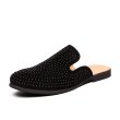 画像2:  Unisex Men's Studded Half Slippers sandals 　ユニセックス　男女兼用　スタッズ付き　サンダル　スリッパ　スリッポン (2)