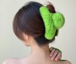 画像26: Real Rex Rabbit Hair Barrette Hair Accessory　リアルレックスラビットウサギヘアーバレッタ ヘアーアクセサリー (26)