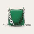 画像4: Mini Chain Ladies Shoulder Crossbody Bag Beads Square Handbag  ミニチェーンレディースショルダークロスボディバッグ ビーズ スクエア ハンドバッグ (4)