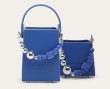 画像9: Mini Chain Ladies Shoulder Crossbody Bag Beads Square Handbag  ミニチェーンレディースショルダークロスボディバッグ ビーズ スクエア ハンドバッグ (9)