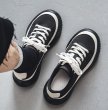 画像8: Unisex Thick-soled lace-up dad sneakers　ユニセックス男女兼用厚底レースアップダッドスニーカーシューズ   (8)