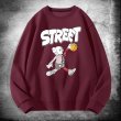 画像12: Kaws Street Basketball x Sesame Street Print Sweat shirt ユニセックス 男女兼用 子供用 カウズ バスケット×セサミストリートプリント トレーナー  (12)