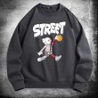 画像9: Kaws Street Basketball x Sesame Street Print Sweat shirt ユニセックス 男女兼用 子供用 カウズ バスケット×セサミストリートプリント トレーナー  (9)