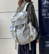 画像6: Unisex Bein Large Capacity Multi-Pocket Wunder1 Sports Outdoor Lightweight Waterproof Parachute Nylon Backpack　ユニセックス　男女兼用ビーイン 大容量 マルチポケット 軽量 防水 パラシュート ナイロン バックパック スポーツ アウトドアバッグ  (6)