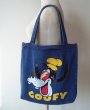 画像2: Unisex GOOFY denim tote shoulder shopping bag　ユニセックス　男女兼用 GOOFYデニムトートショルダーショッピングバッグ (2)