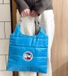 画像8: Unisex Snoopy Down Large Capacity Shoulder Tote Bag Commuting Shopping Bag　ユニセックス　男女兼用スヌーピーダウン大容量ショルダートートバッグ通勤通学ショッピングバッグ (8)