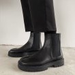 画像2: Mens Real Leather British tabi Boots shoes 本革 メンズ 男女兼用 イギリス調 ブリティッシュ 足袋 ブーツ シューズ (2)