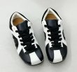 画像11: Square Toe Zebra Color Matching Lace-Up Leather Sneakers　スクエアトゥ ゼブラカラーマッチング レースアップレザースニーカー　シューズ　スニーカー (11)