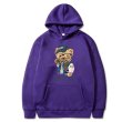 画像7: Unisex Stadium jumper bear print hoodie sweatshirt 　 男女兼用　ユニセックス スタジャンベア  プリントフーデー パーカー スウェットトレーナー (7)