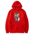 画像6: Unisex Stadium jumper bear print hoodie sweatshirt 　 男女兼用　ユニセックス スタジャンベア  プリントフーデー パーカー スウェットトレーナー (6)