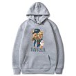 画像4: Unisex Stadium jumper bear print hoodie sweatshirt 　 男女兼用　ユニセックス スタジャンベア  プリントフーデー パーカー スウェットトレーナー (4)