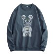 画像2: Unisex KAWS x Mickey Mouse print sweatshirt 　 男女兼用　ユニセックス  カウズ×ミッキーマウスプリントスウェットトレーナー (2)