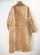 画像3: Women's Merino Lamb Fur French Long　ラムウールロングコート (3)