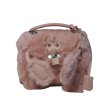 画像3: Fur Denim Ocean Kelly Bag 2-way tote shoulder bag doll bag デニム ファー オーシャン ケリーバッグ トートショルダー２WAYバッグ (3)