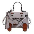 画像3: Monster Ocean Kelly Bag 2-way tote shoulder bag doll bag モンスター オーシャン ケリーバッグ トートショルダー２WAYバッグ (3)