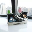 画像3: Men's high cut lace-up Tom and Jerry Sneakers shoes ユニセックス男女兼用 キャンバス ハイカット レースアップ ハイトップ トムとジェリースニーカー (3)