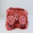 画像6: Fur Denim Ocean Kelly Bag 2-way tote shoulder bag doll bag デニム ファー オーシャン ケリーバッグ トートショルダー２WAYバッグ (6)