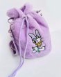 画像2: Daisy Duck Fur Tote Shoulder Crossbody Bag snoopy デイジーダックファーモコモコトートショルダークロスボディバッグ (2)