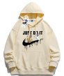 画像1: Nasa Tom & Jerry Swoosh print Sweat Hoodie  ユニセックス 男女兼用 ナサ トムとジェリー トム＆ジェリー スウッシュ プリント スウェットパーカー (1)